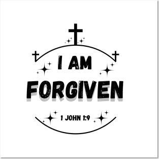 I am forgiven Posters and Art